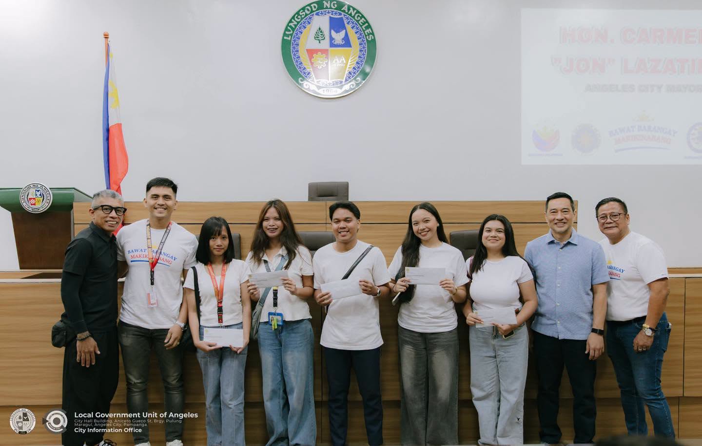 5 BNA STUDENTS RECEIVE ₱20,000 EACH UNDER SOCIO-CIVIC SCHOLARSHIP PROGRAM